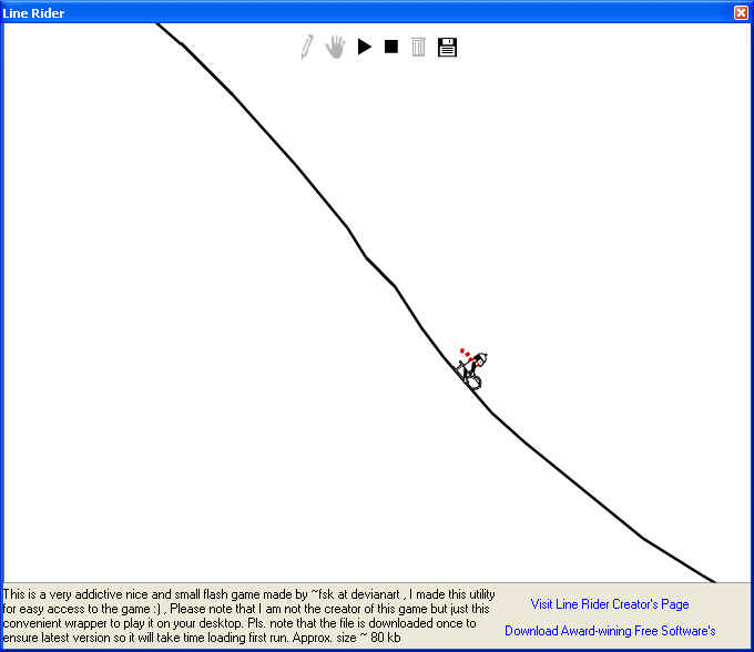 Line Rider screenshot